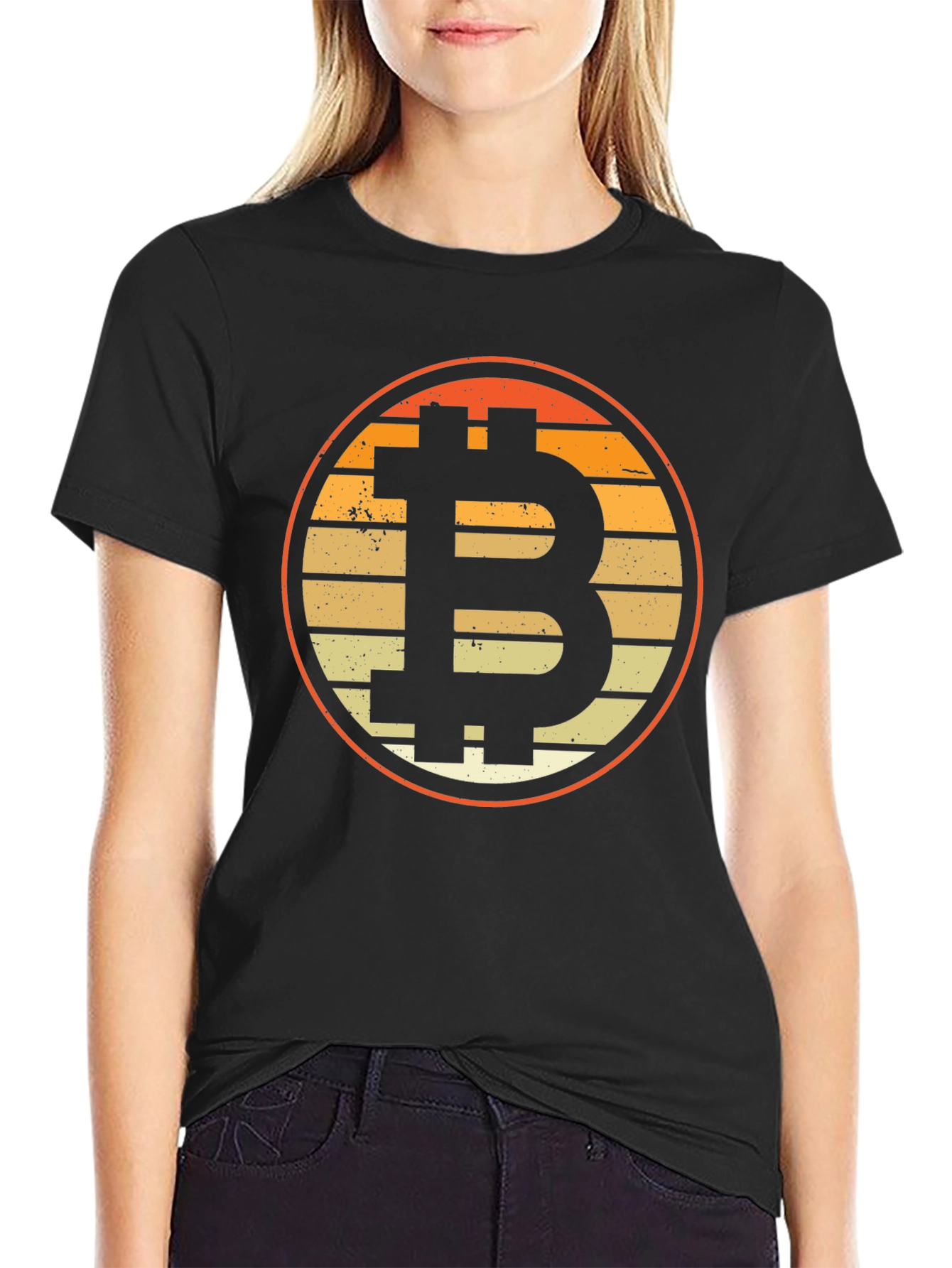 Bitcoin Retro T-Shirt - Crypto Currency Tee