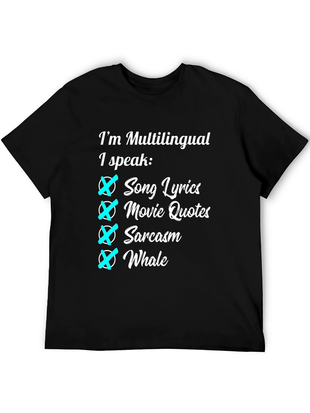Multilingual Funny Novelty T-Shirt