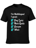 Multilingual Funny Novelty T-Shirt