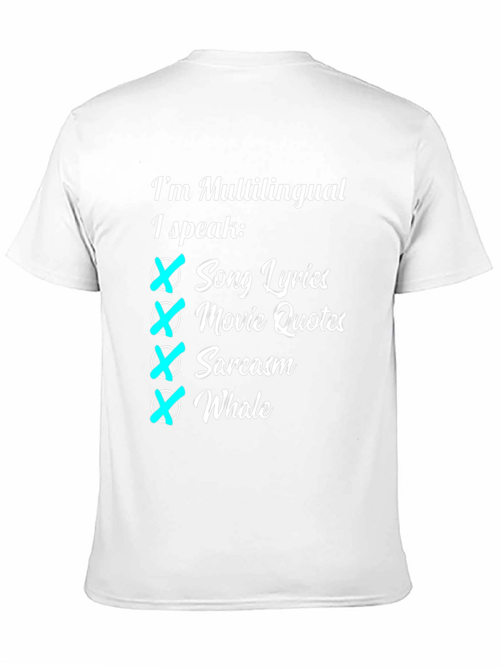 Multilingual Funny Novelty T-Shirt