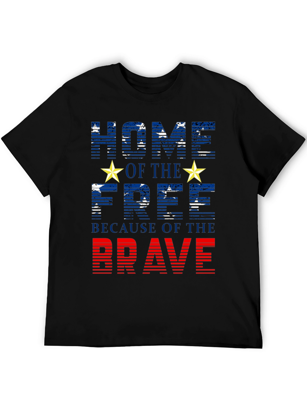 Home of the Free Graphic T-Shirt