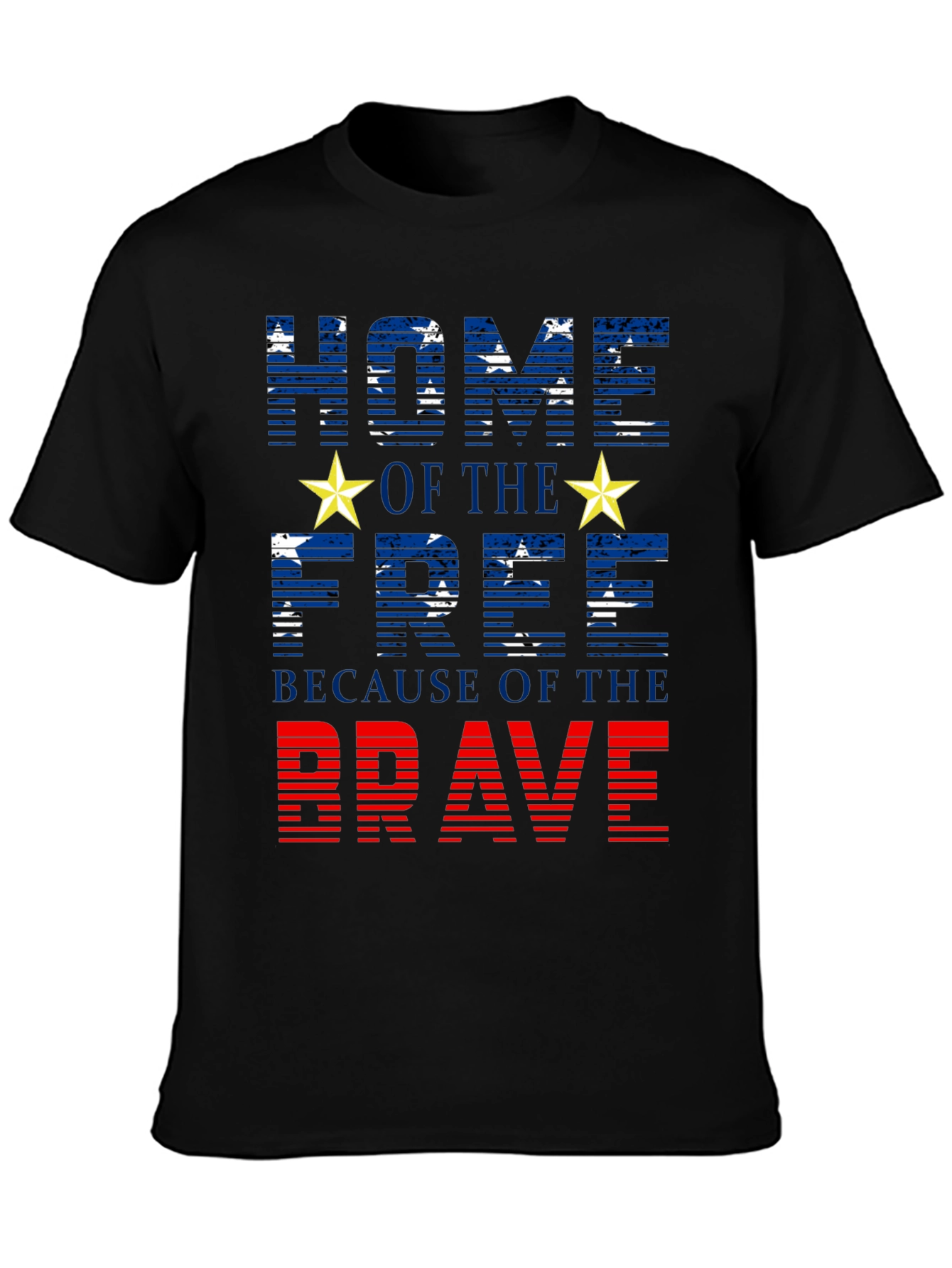 Home of the Free Graphic T-Shirt