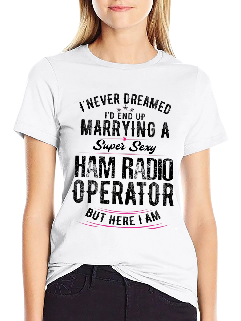 Ham Radio Operator Husband T-Shirt