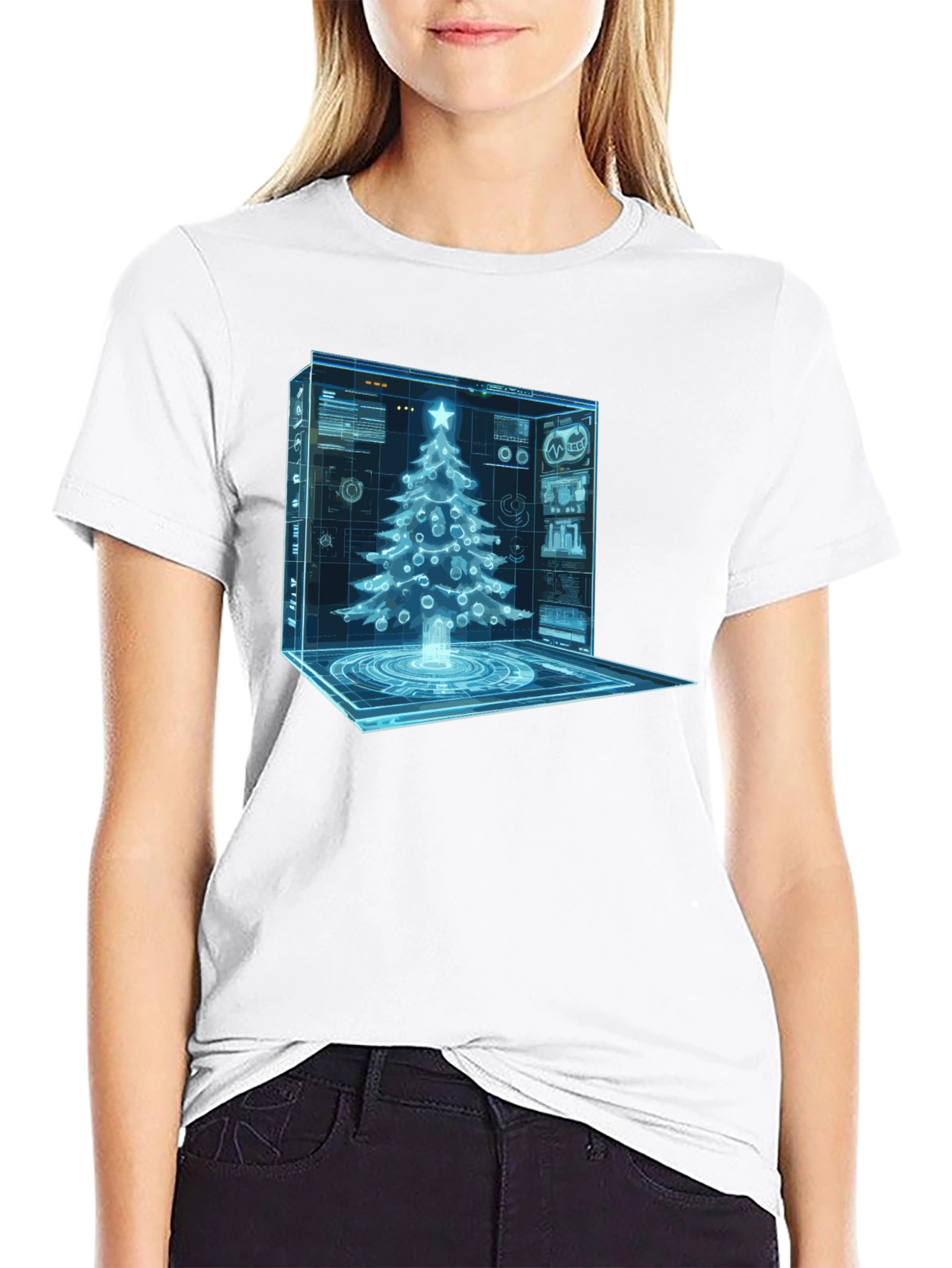 Tech Christmas Tree T-Shirt
