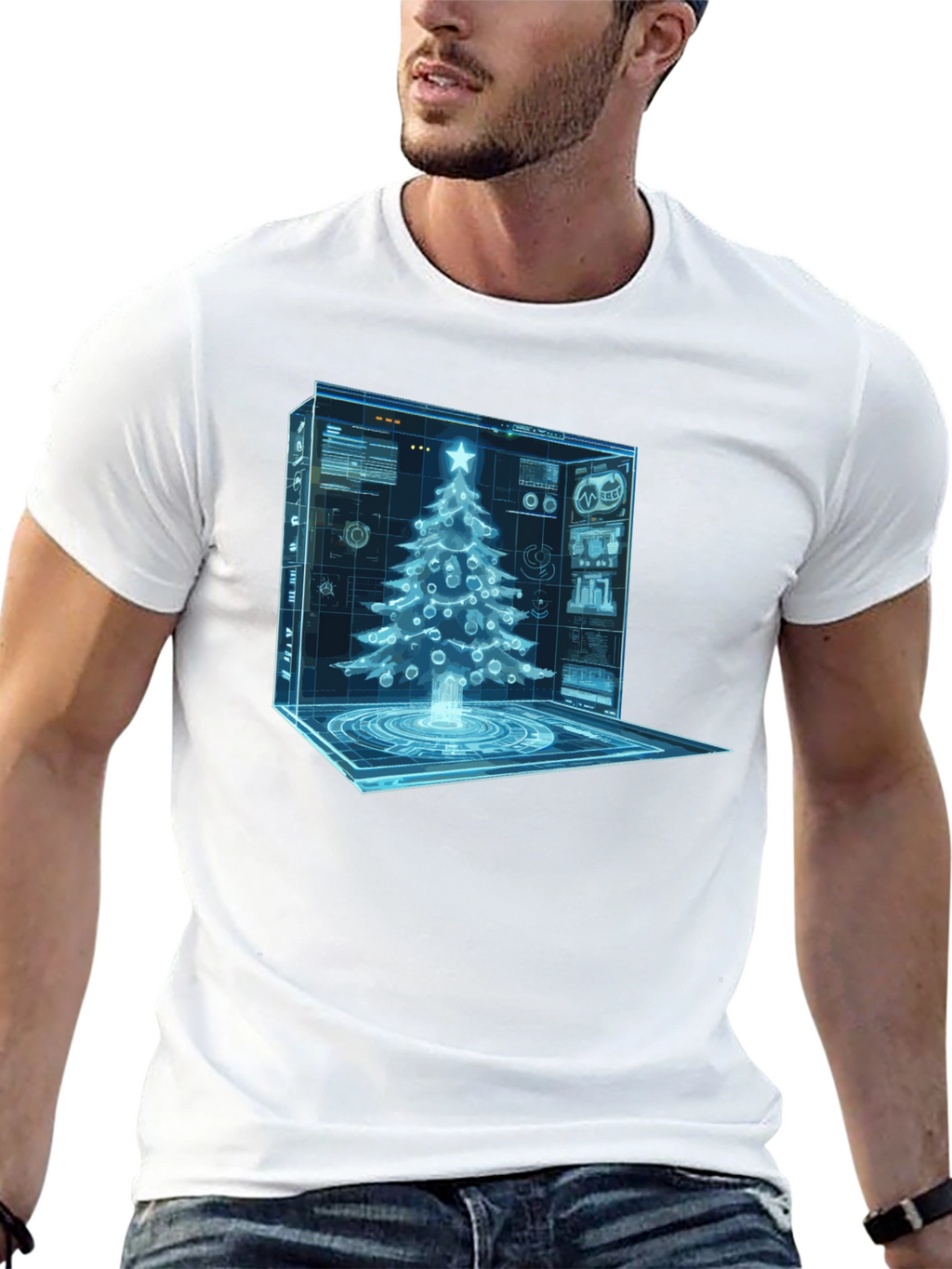 Tech Christmas Tree T-Shirt