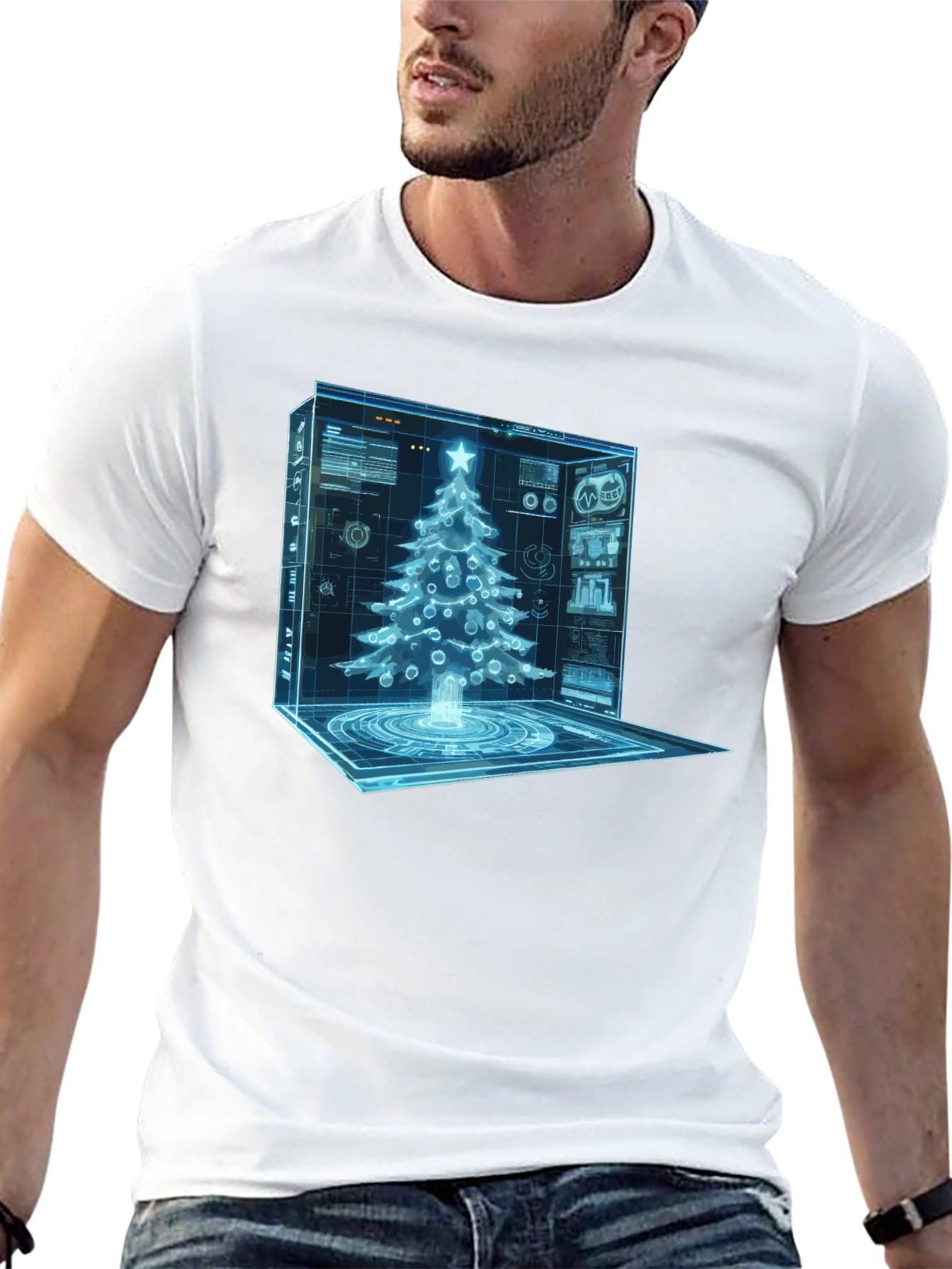 Tech Christmas Tree T-Shirt