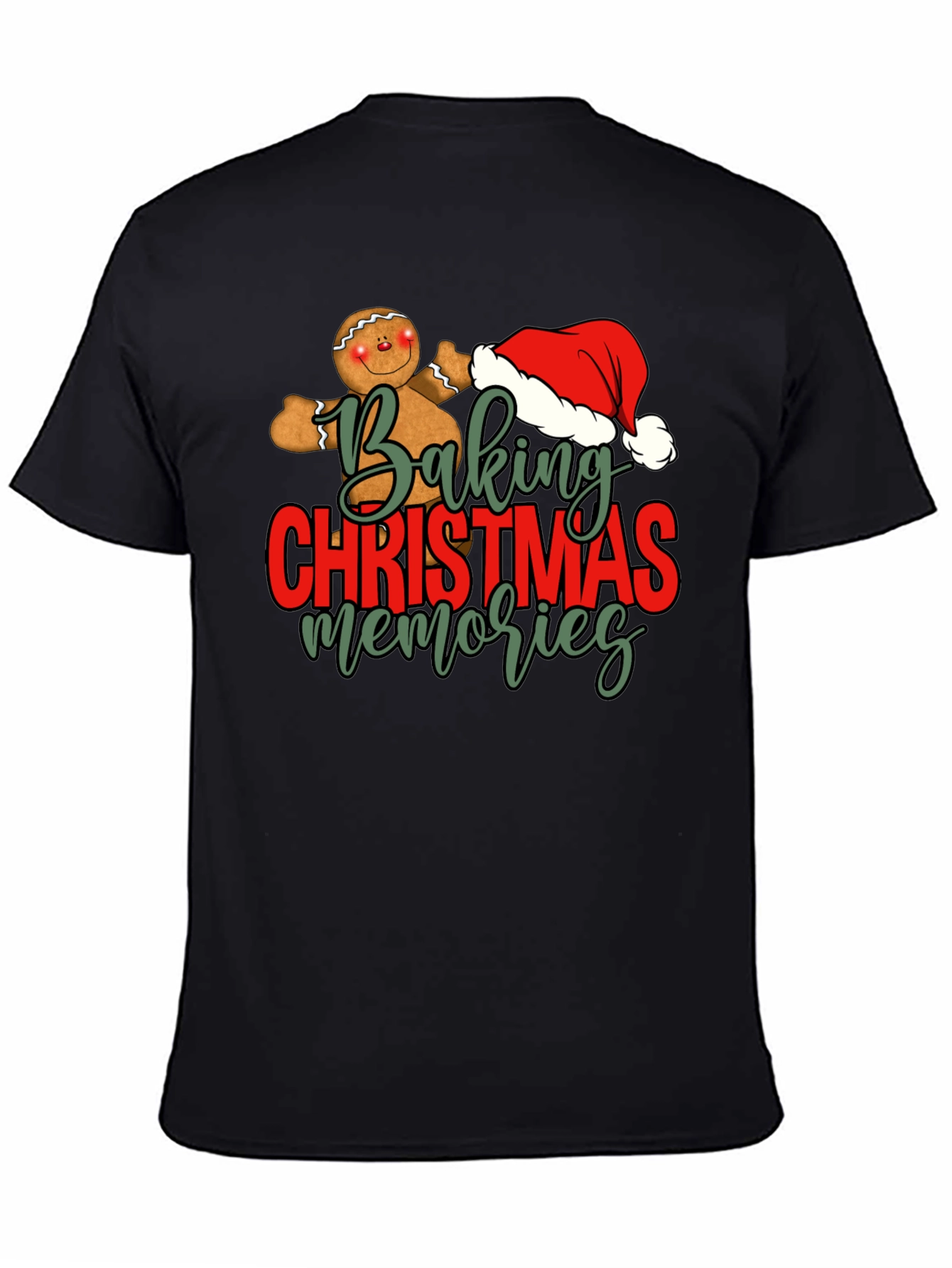 Baking Christmas Memories T-Shirt Festive Tee