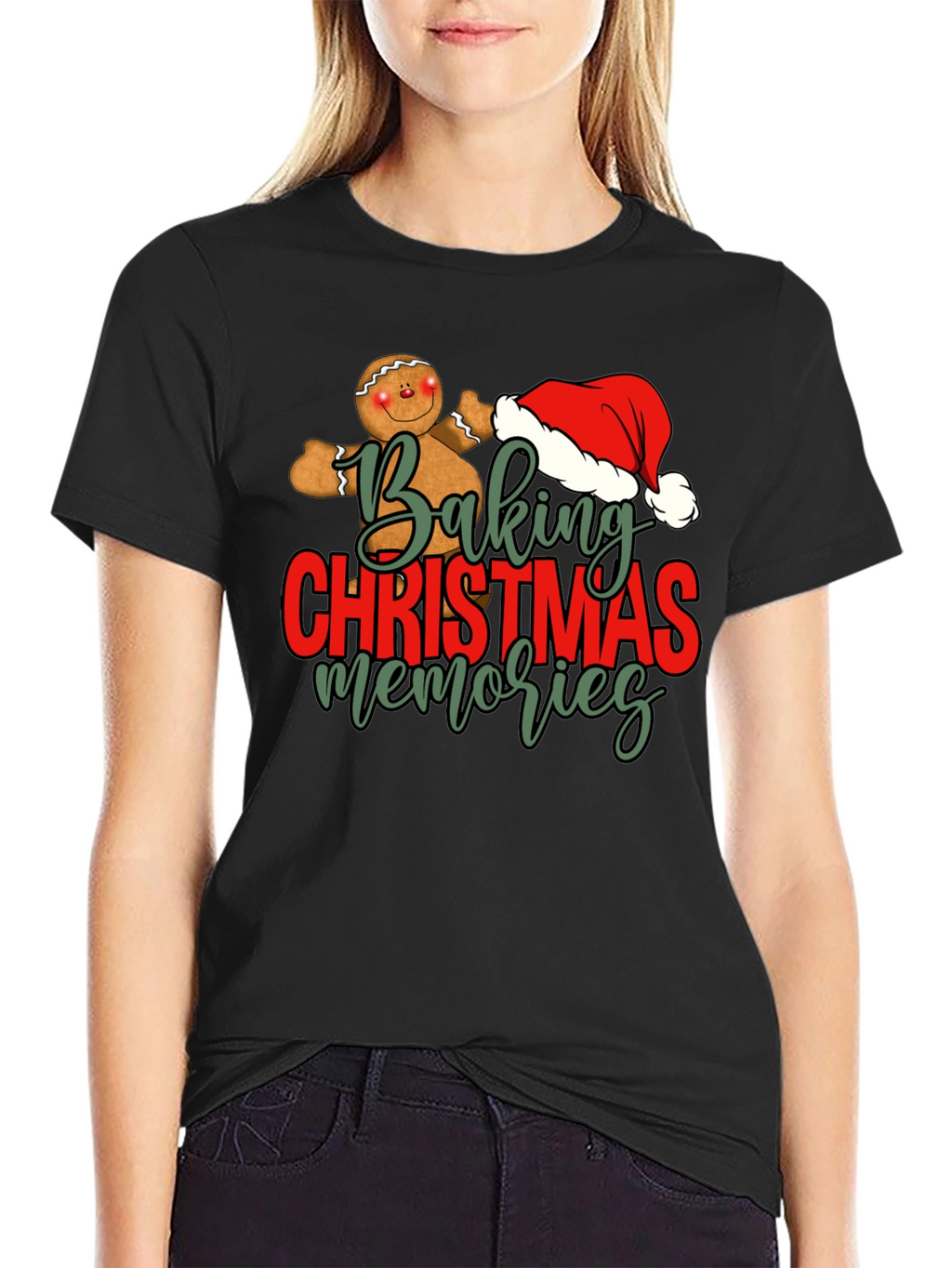 Baking Christmas Memories T-Shirt Festive Tee