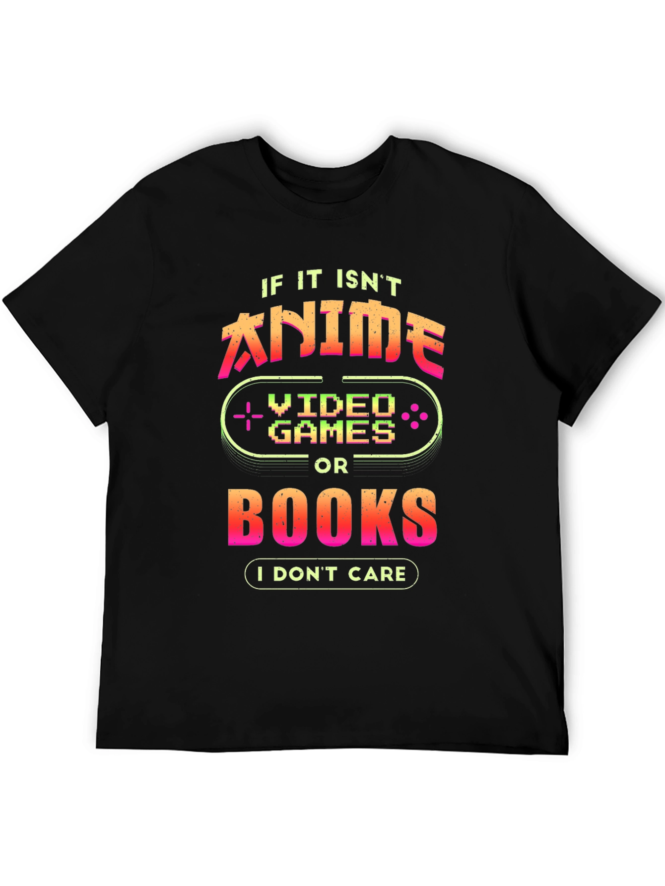 Anime Video Games Books T-Shirt
