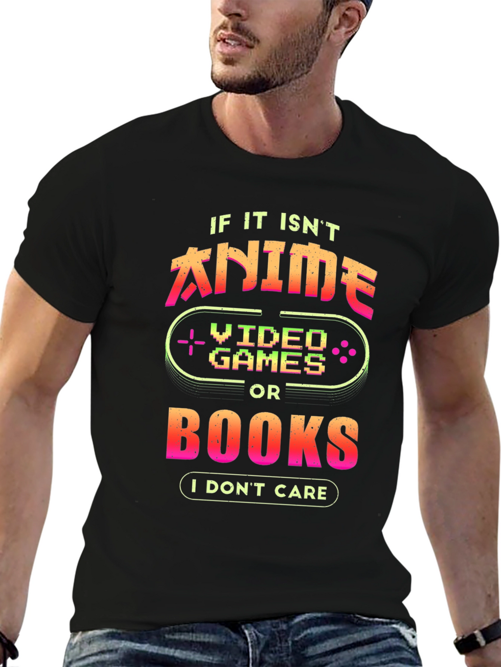 Anime Video Games Books T-Shirt