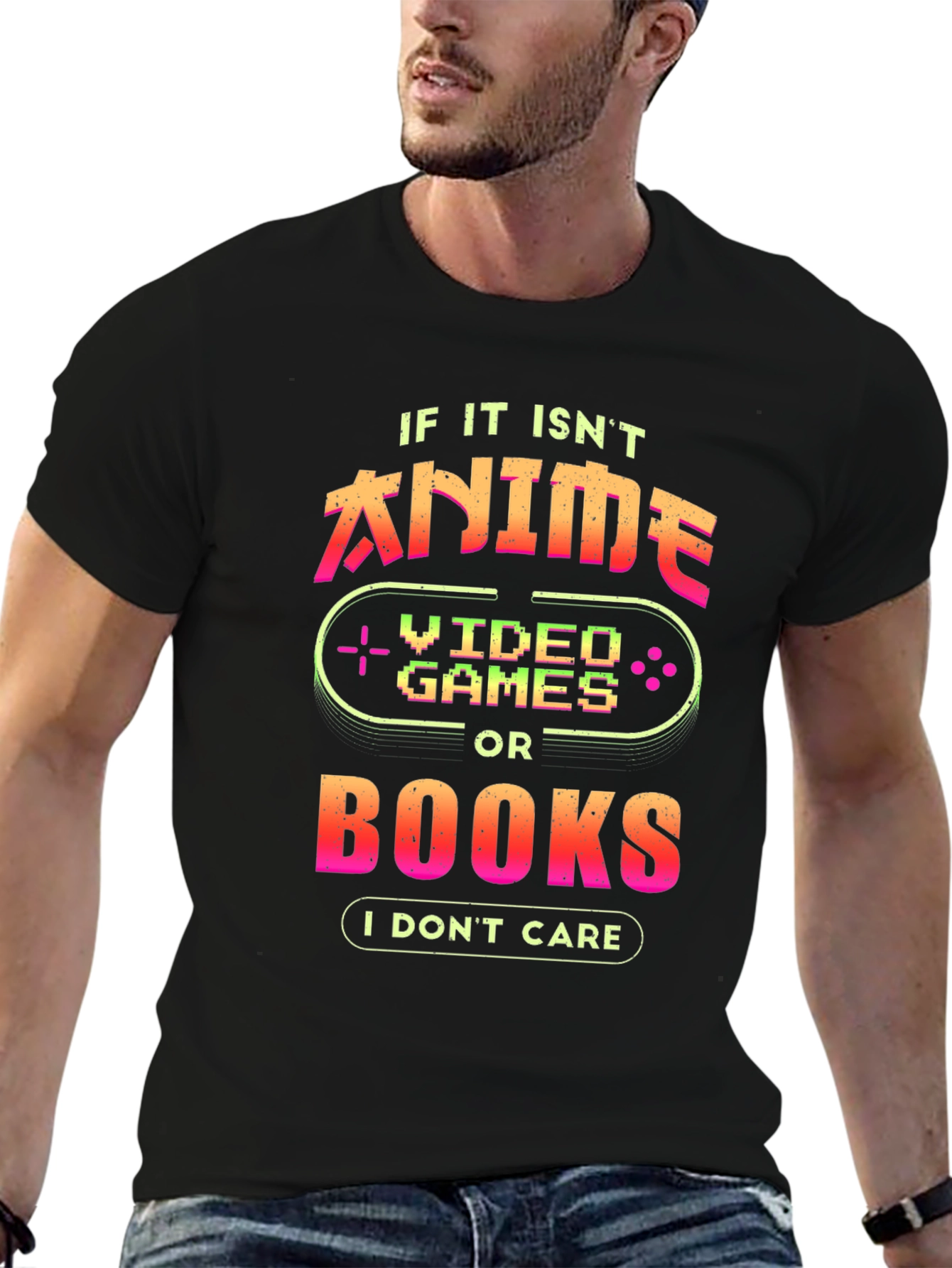 Anime Video Games Books T-Shirt