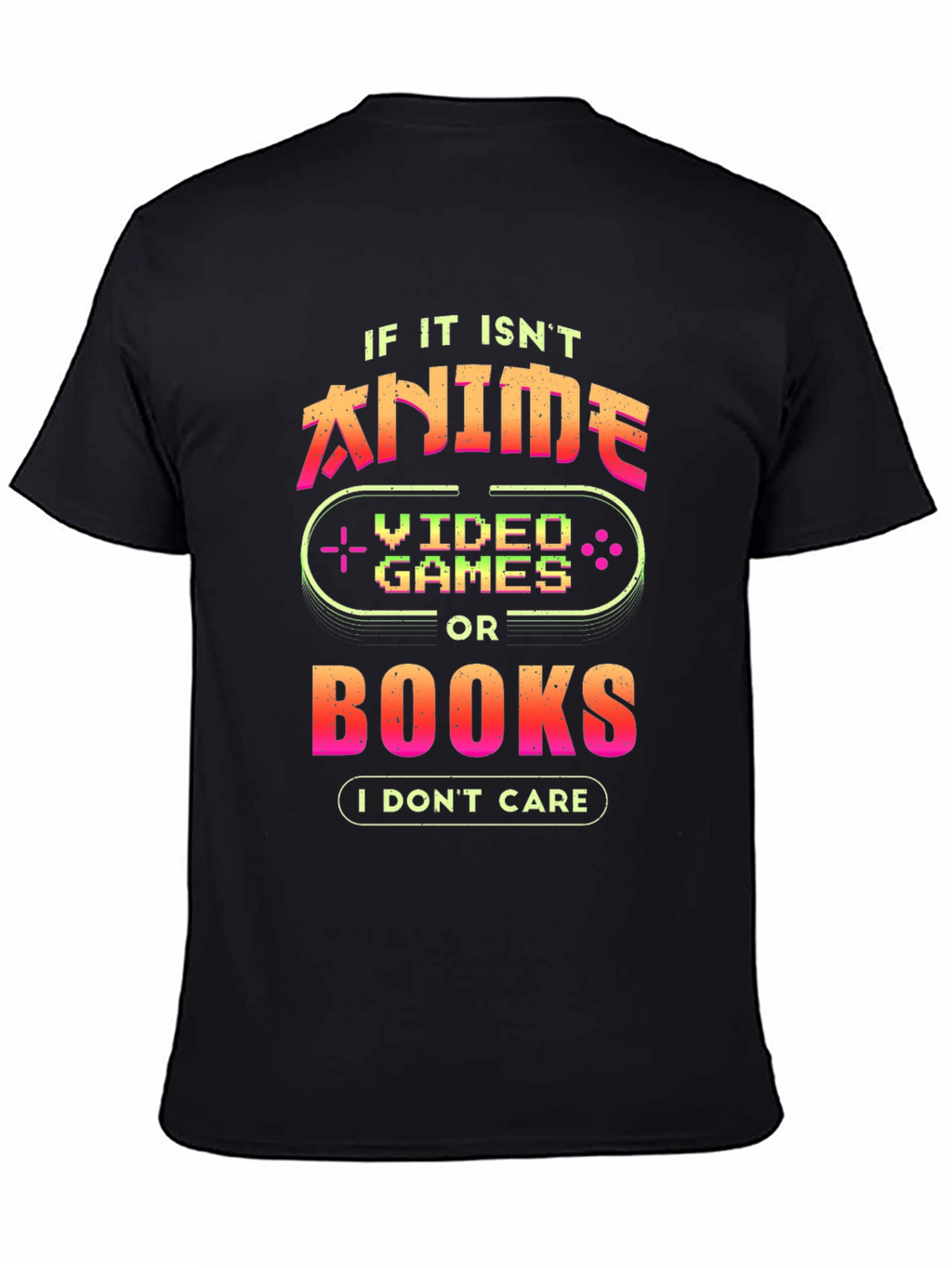 Anime Video Games Books T-Shirt