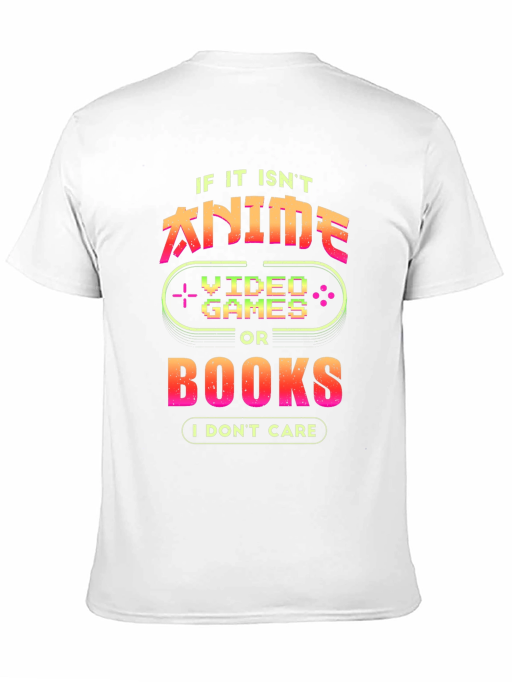 Anime Video Games Books T-Shirt