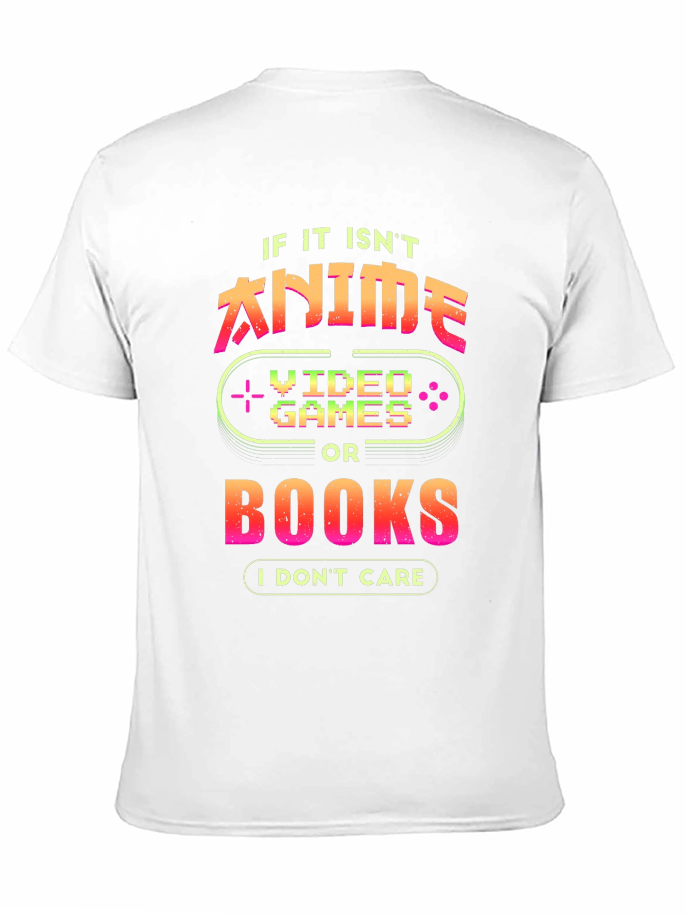 Anime Video Games Books T-Shirt