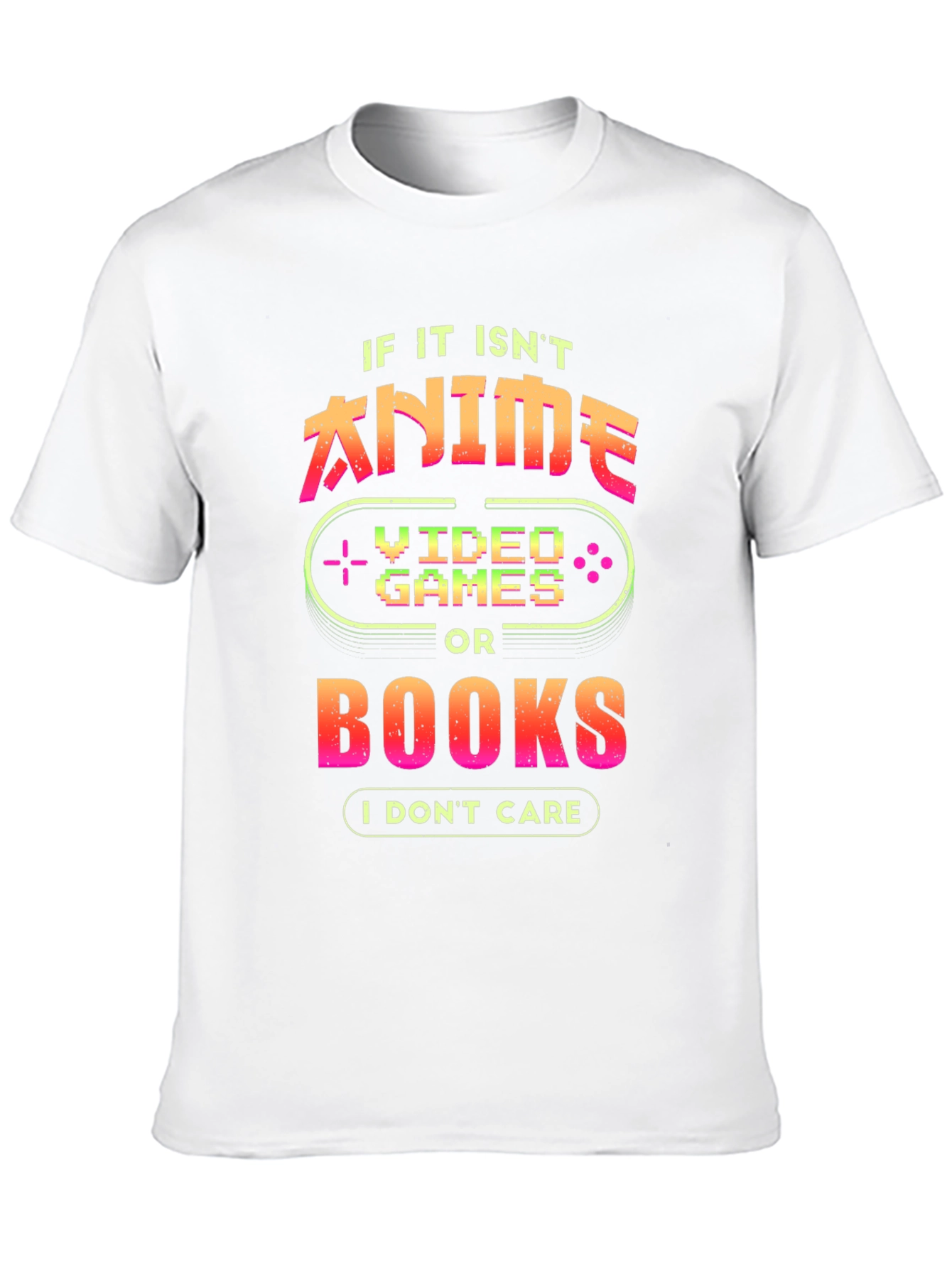 Anime Video Games Books T-Shirt