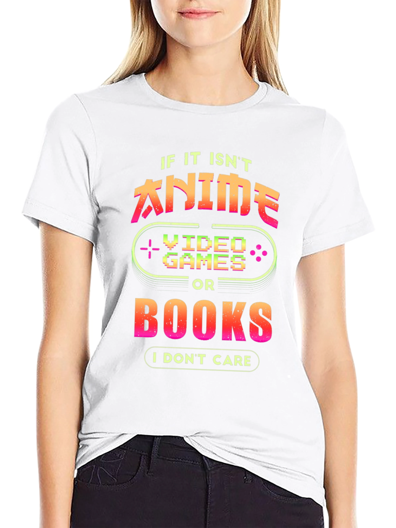 Anime Video Games Books T-Shirt
