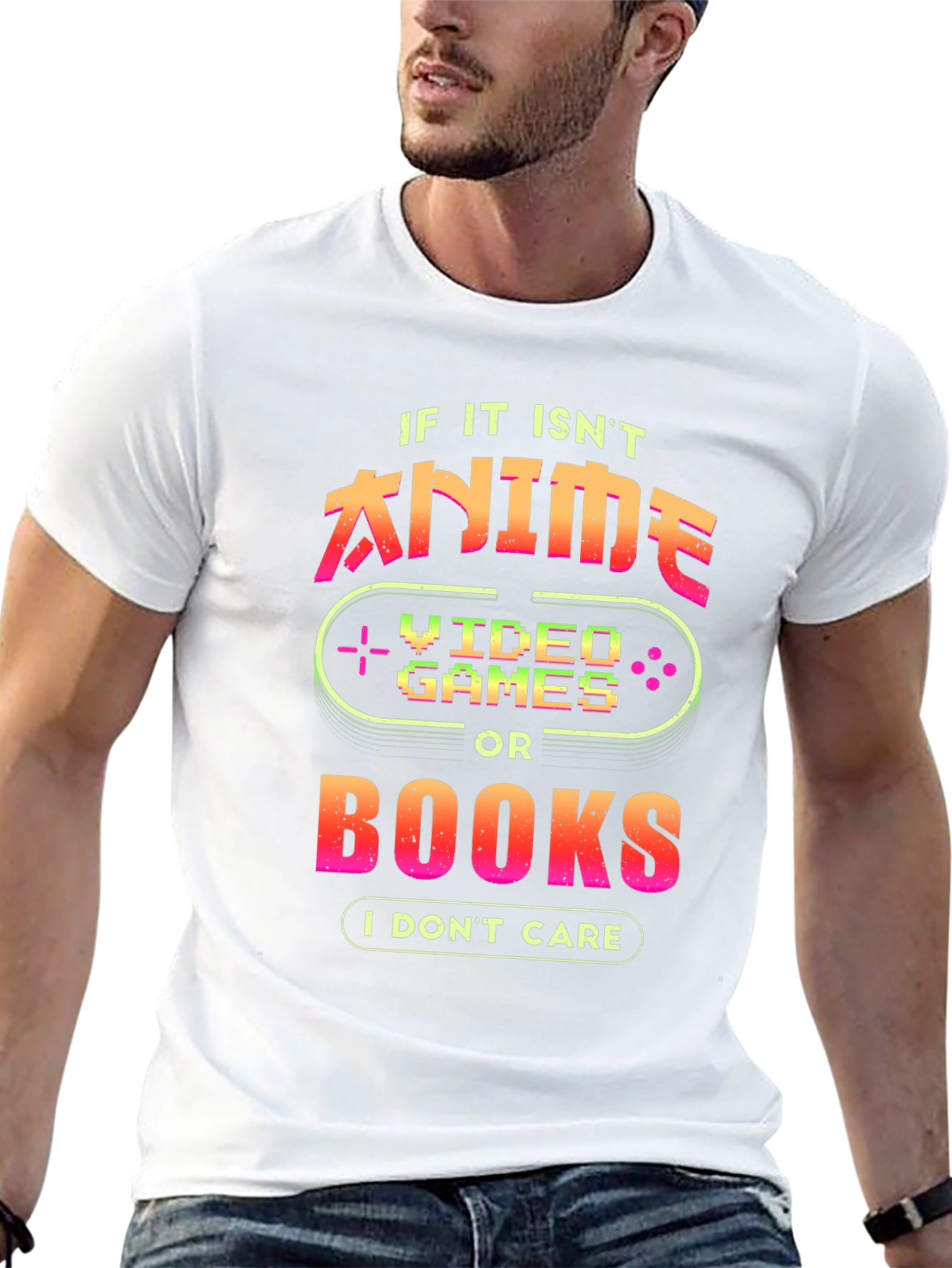 Anime Video Games Books T-Shirt