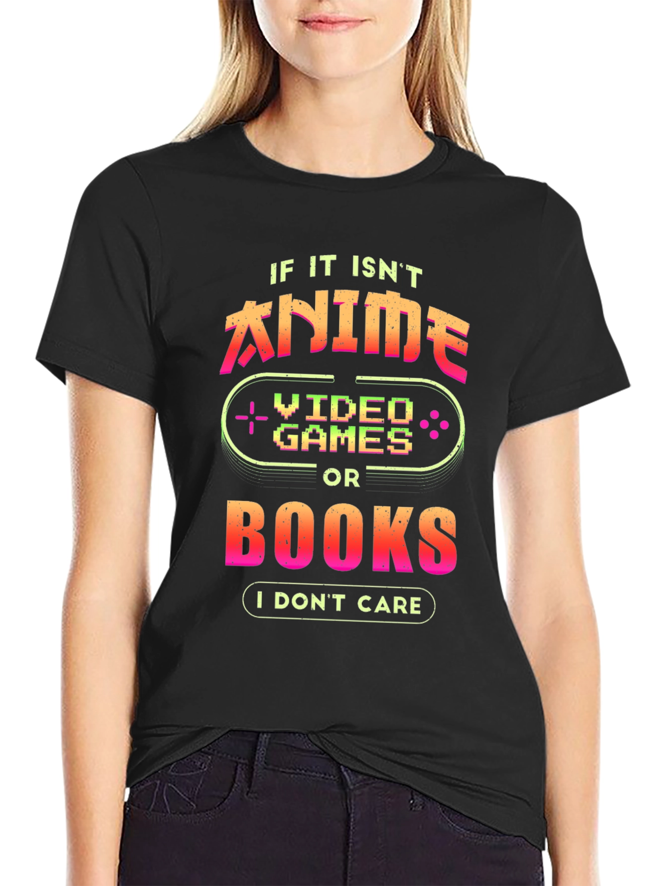 Anime Video Games Books T-Shirt