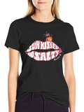 Sun Kissed & Salty Black Graphic Tee