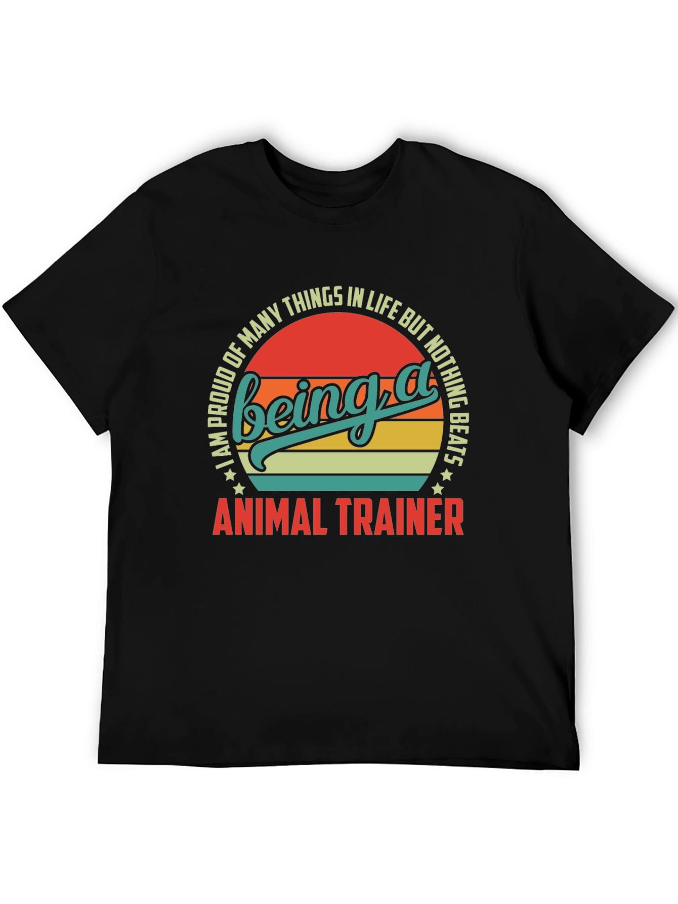 Proud Animal Trainer T-Shirt - Retro Style