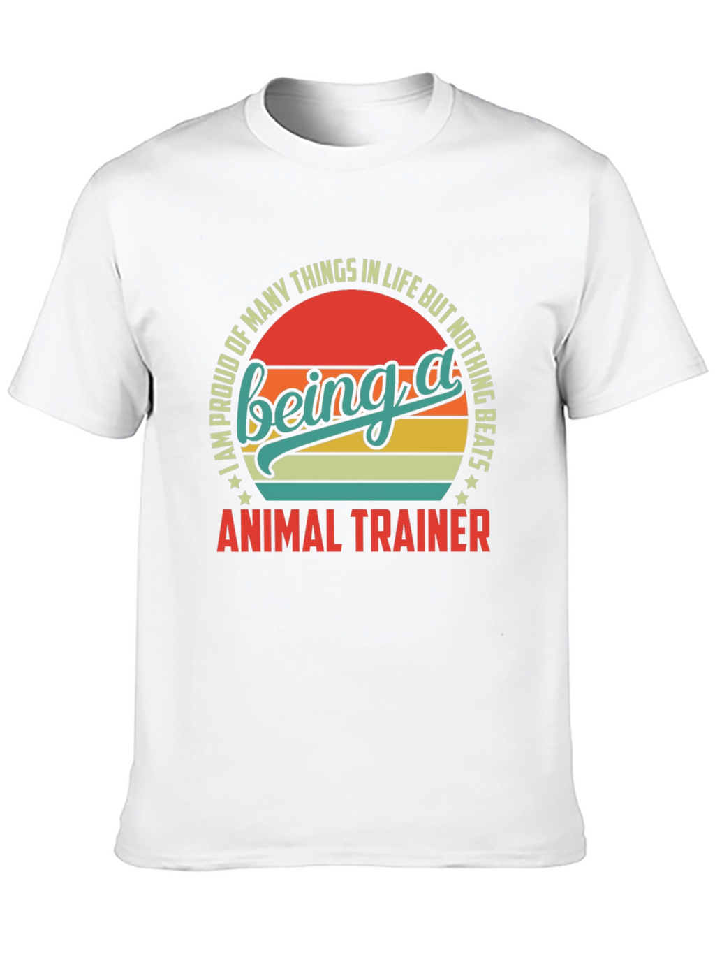 Proud Animal Trainer T-Shirt - Retro Style