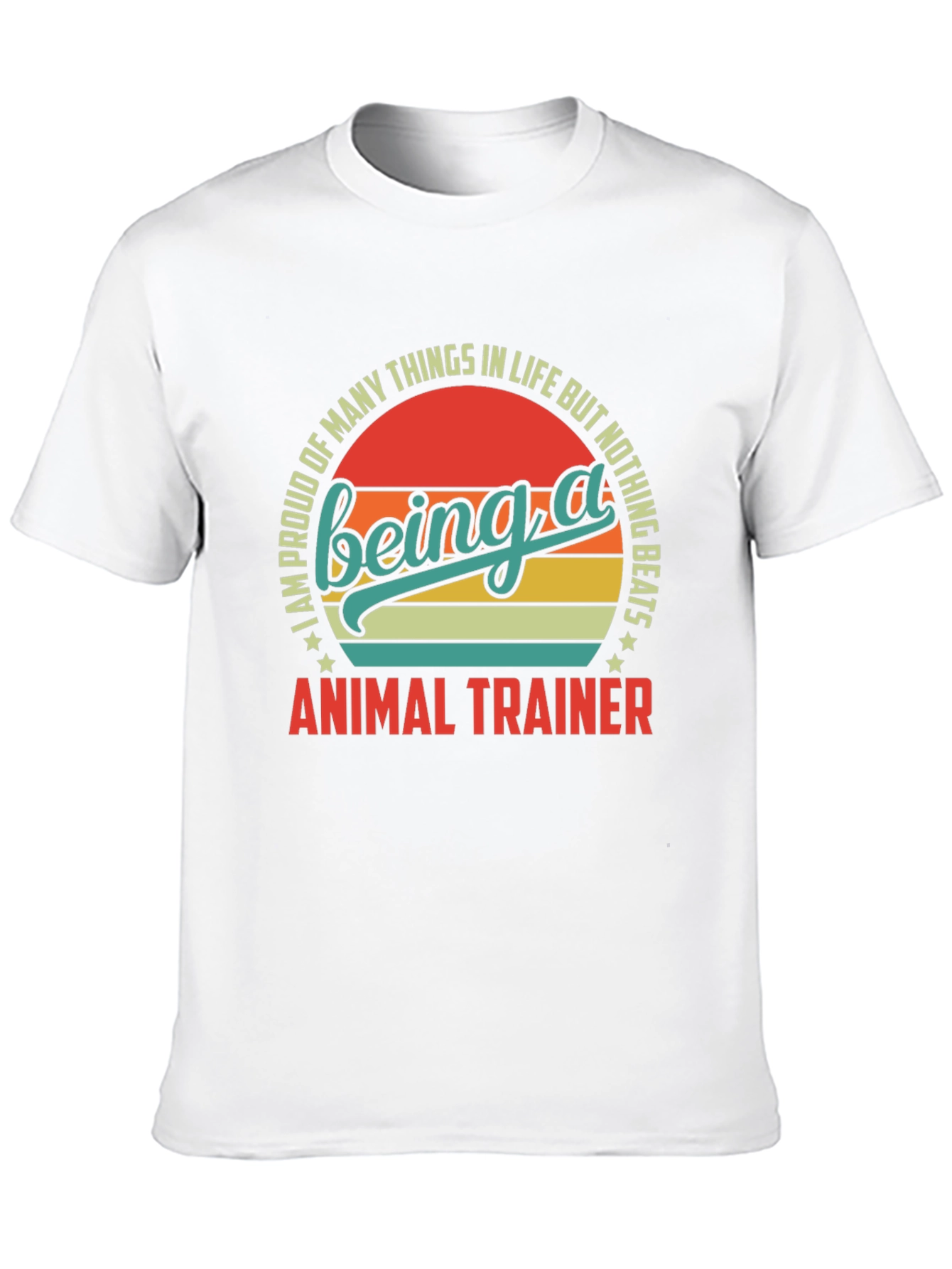 Proud Animal Trainer T-Shirt - Retro Style