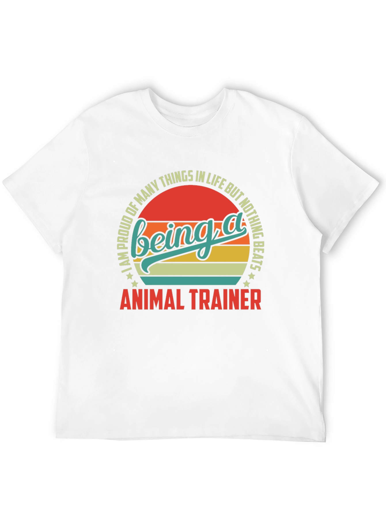 Proud Animal Trainer T-Shirt - Retro Style
