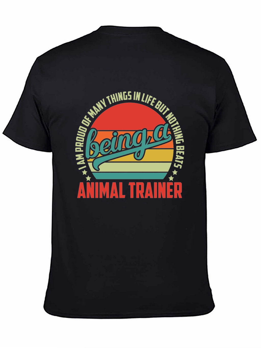 Proud Animal Trainer T-Shirt - Retro Style