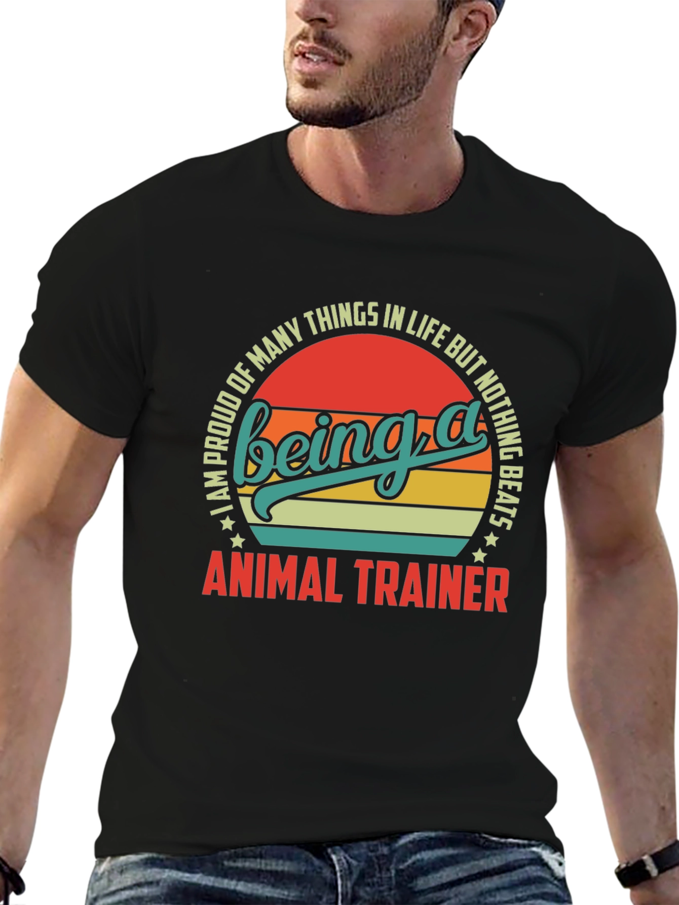 Proud Animal Trainer T-Shirt - Retro Style