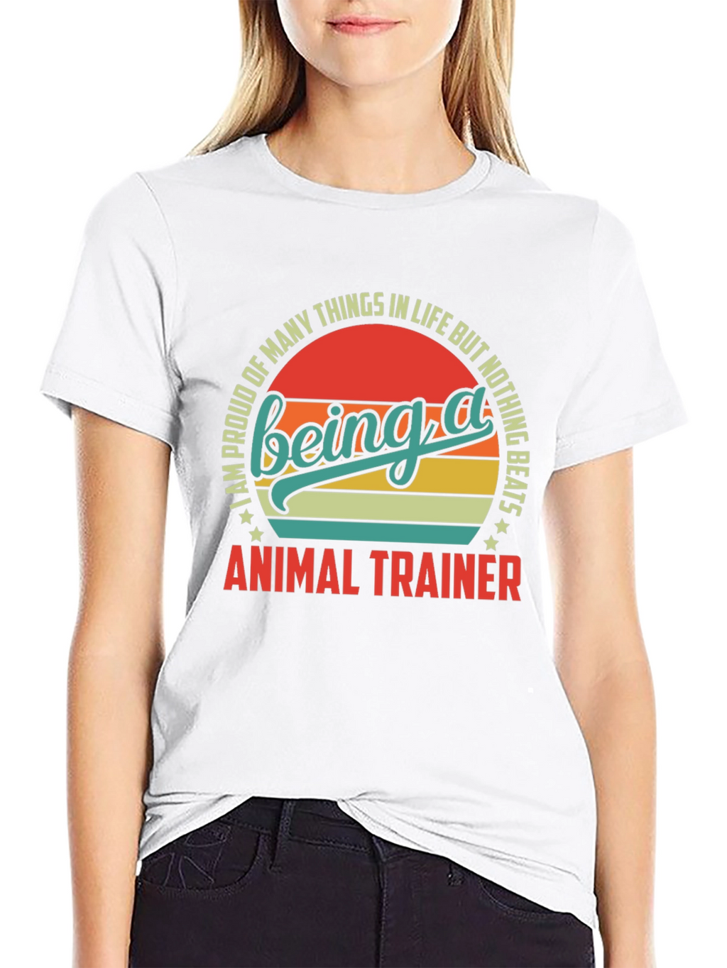 Proud Animal Trainer T-Shirt - Retro Style