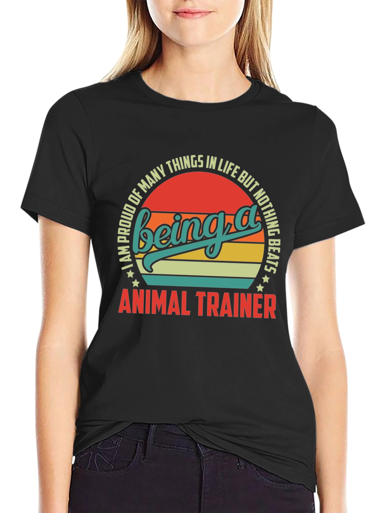 Proud Animal Trainer T-Shirt - Retro Style