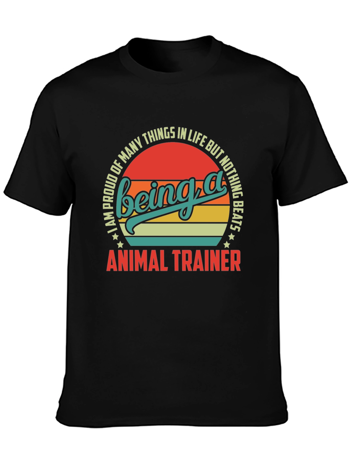 Proud Animal Trainer T-Shirt - Retro Style