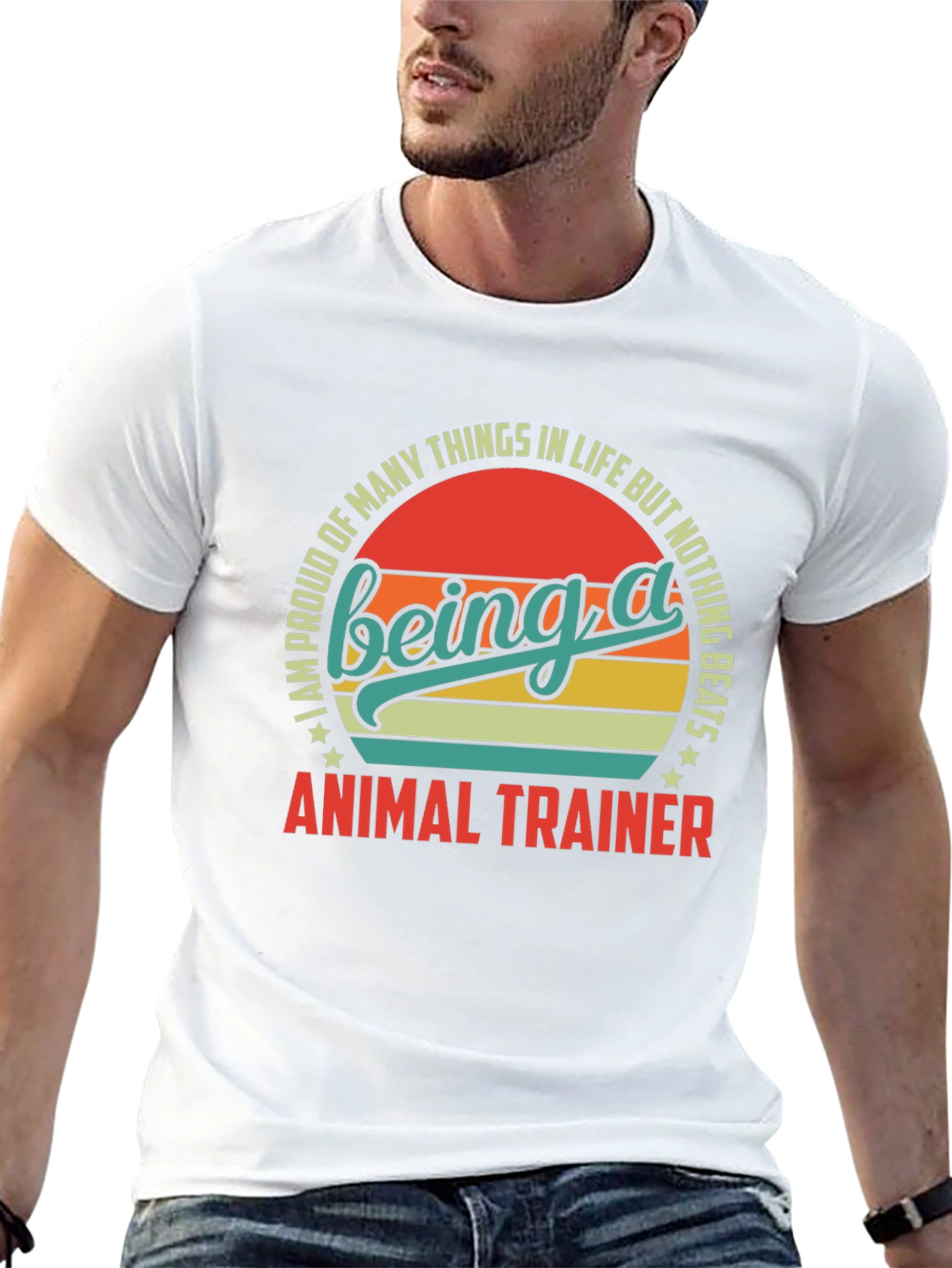 Proud Animal Trainer T-Shirt - Retro Style