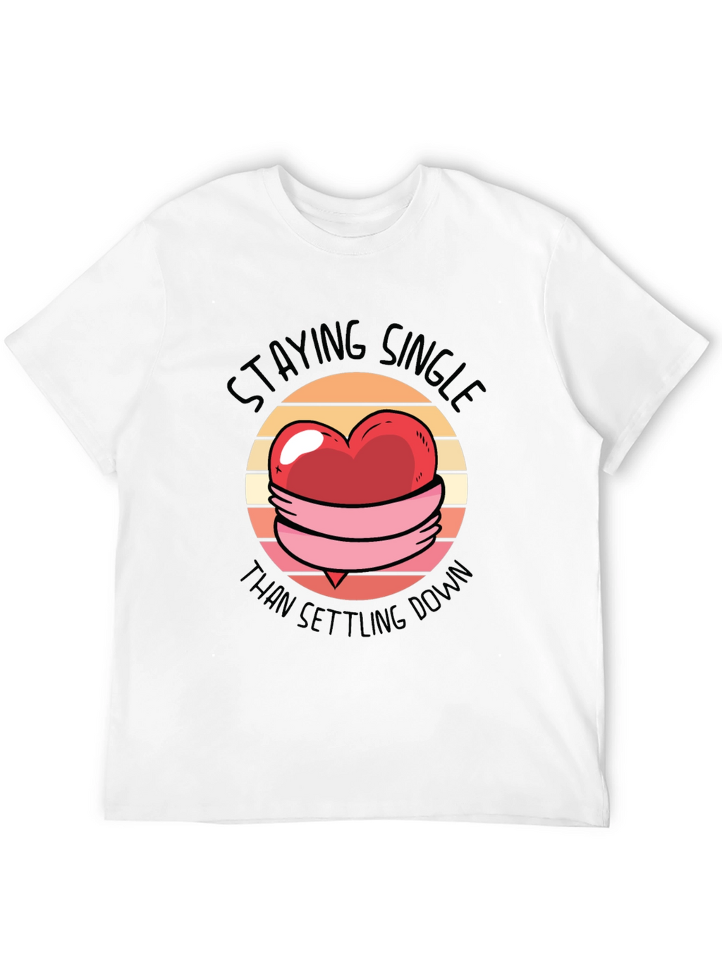 Staying Single Graphic T-Shirt