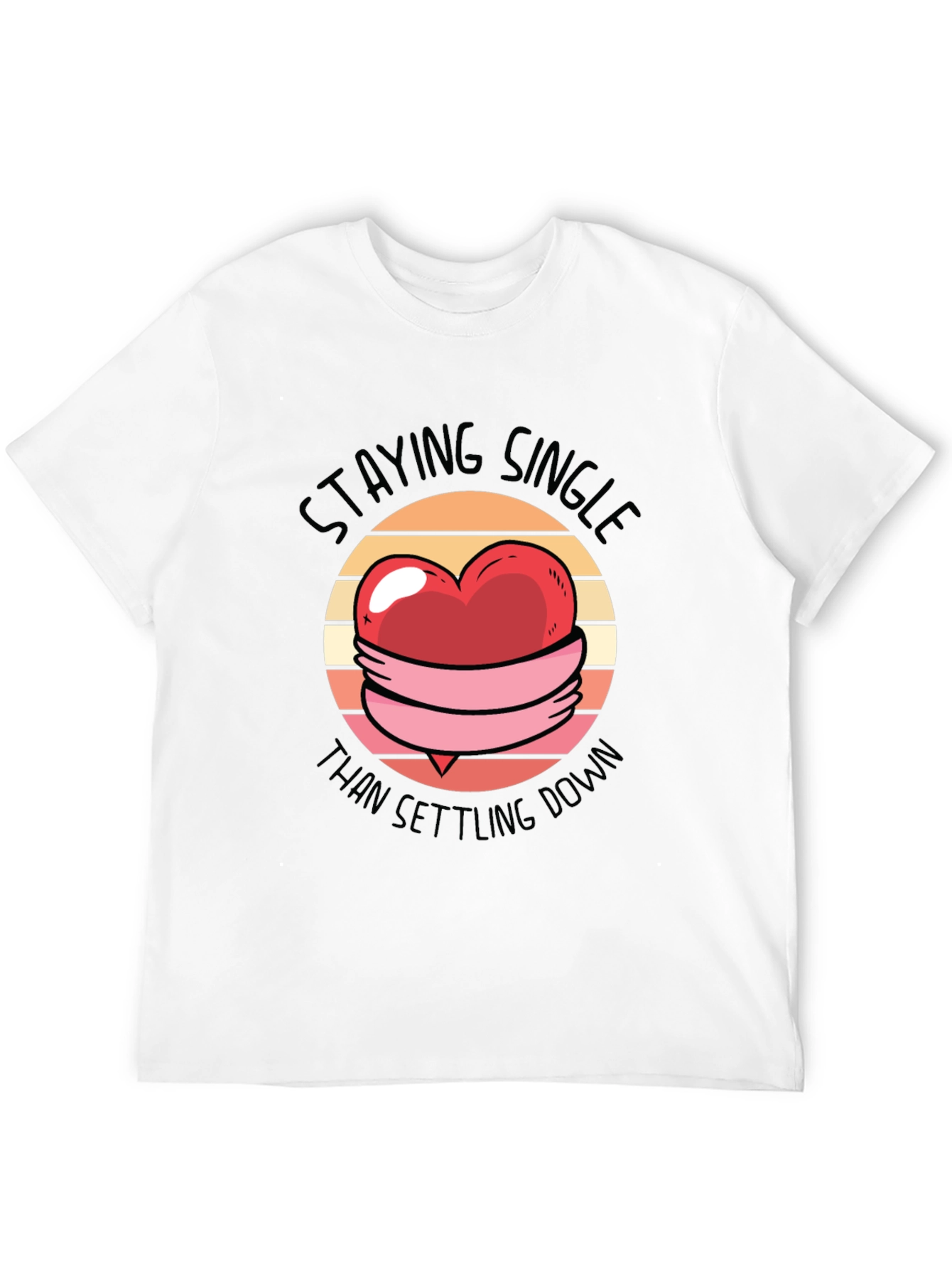 Staying Single Graphic T-Shirt