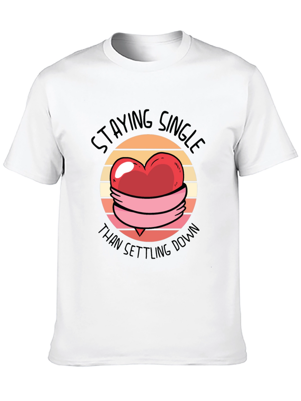 Staying Single Graphic T-Shirt