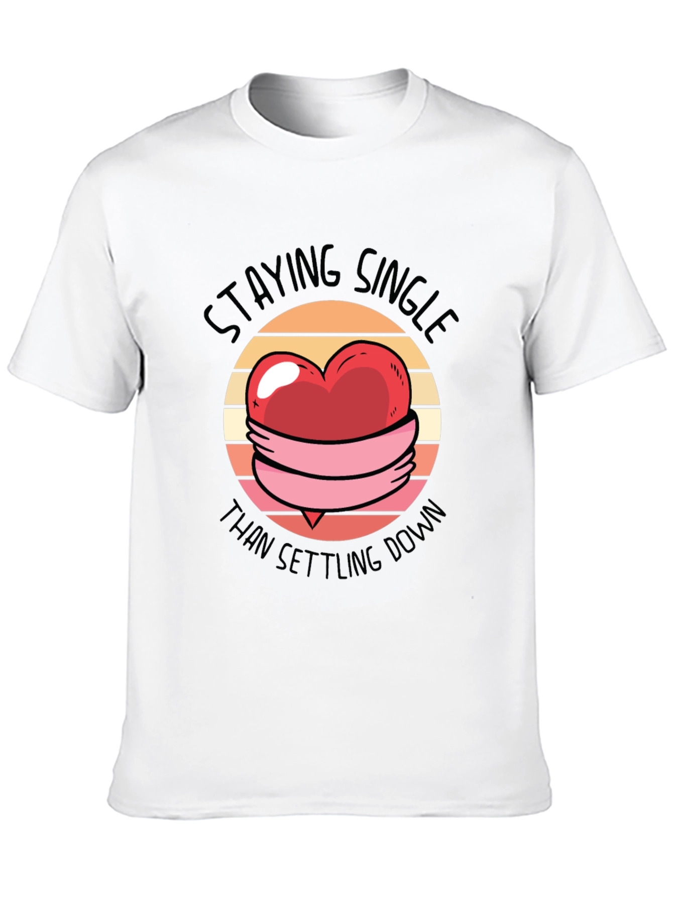 Staying Single Graphic T-Shirt