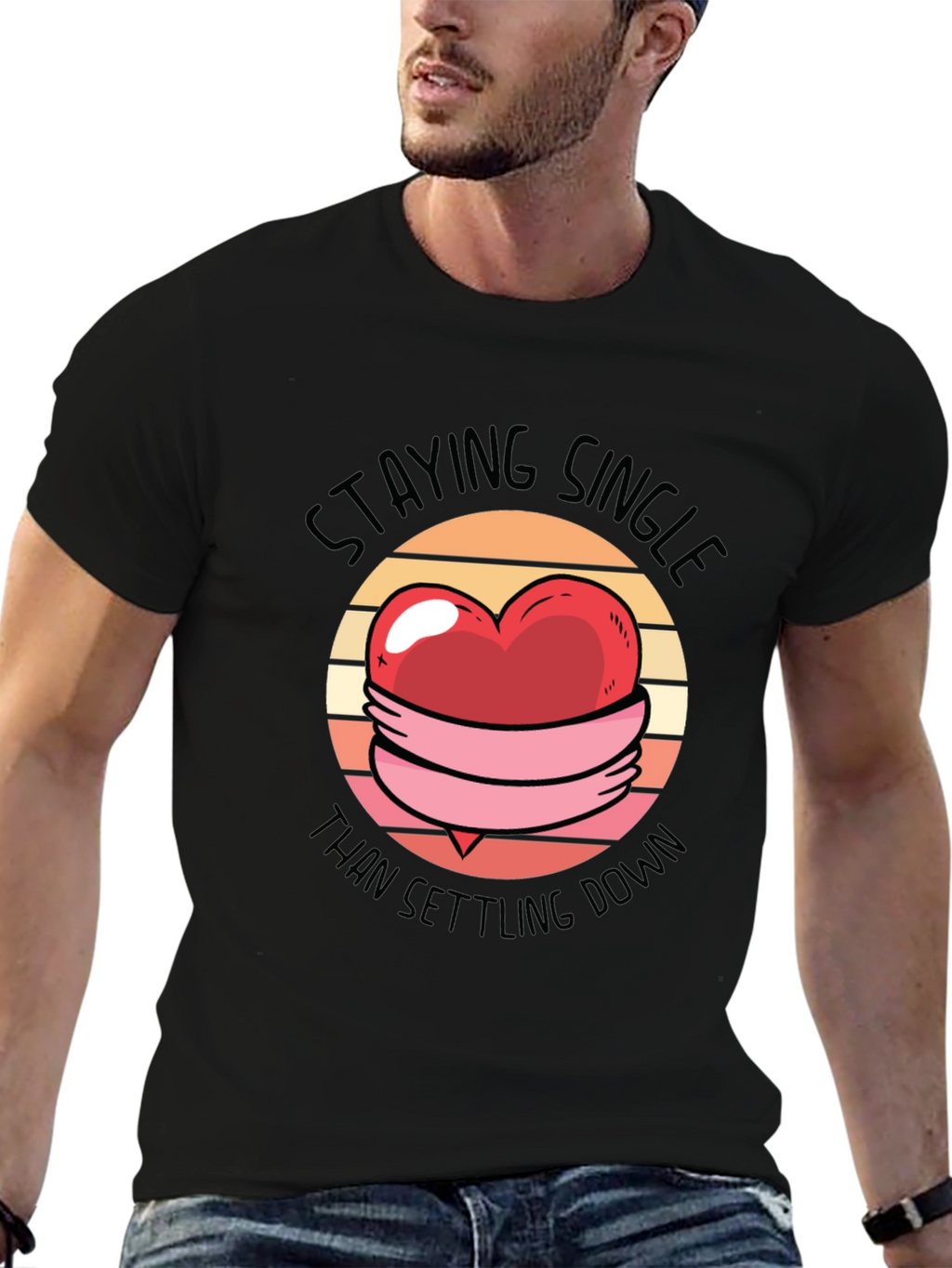 Staying Single Graphic T-Shirt