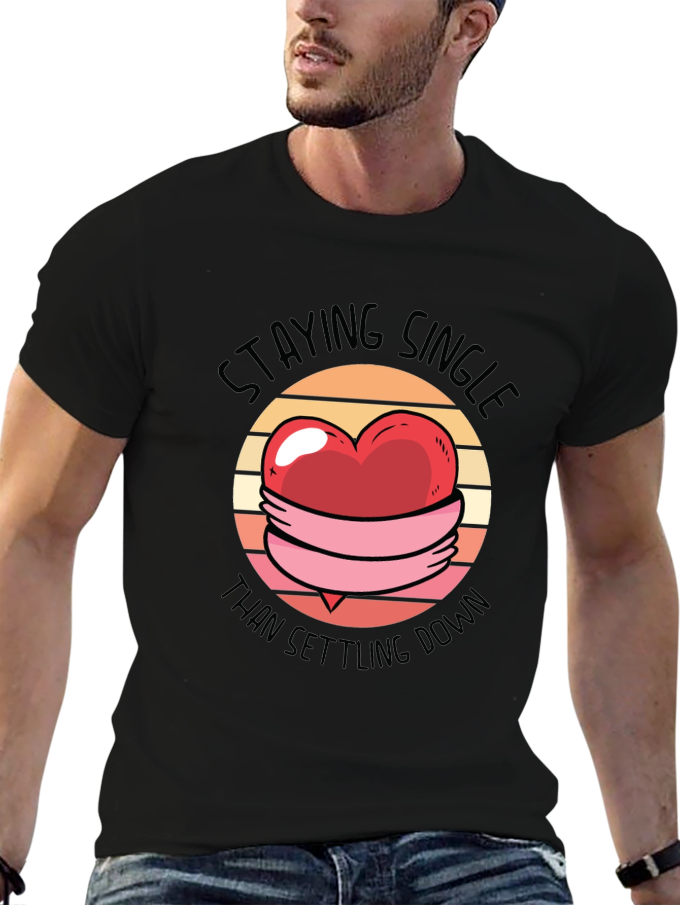 Staying Single Graphic T-Shirt