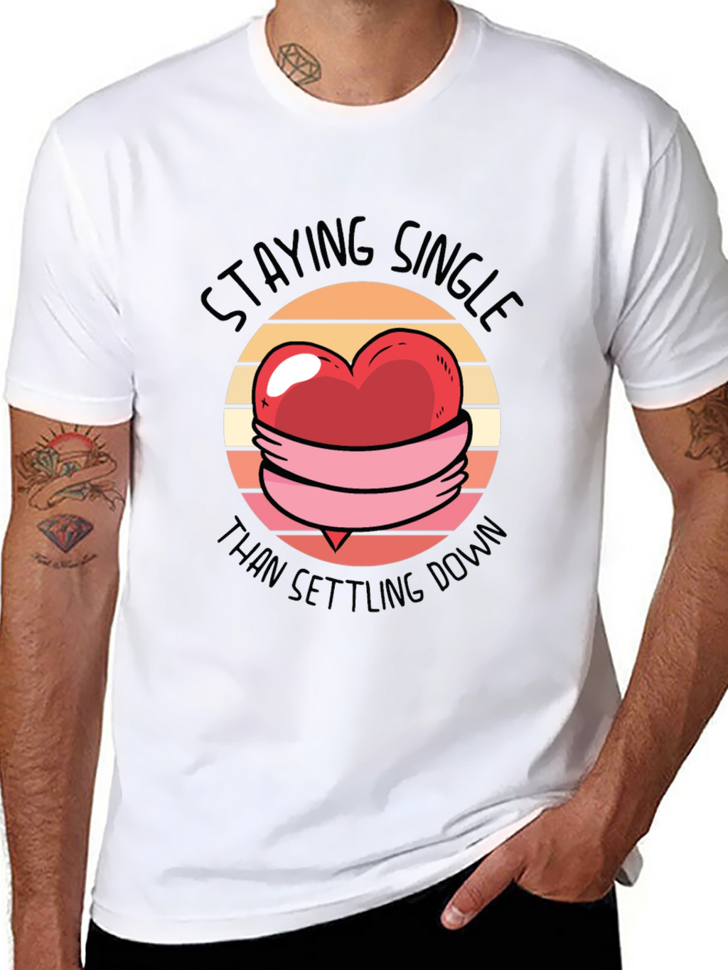Staying Single Graphic T-Shirt