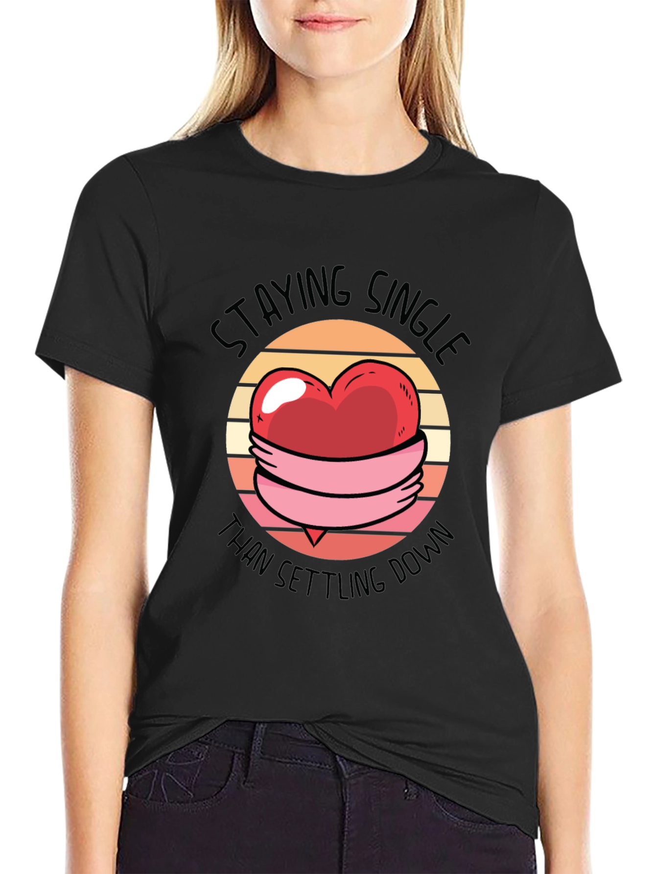Staying Single Graphic T-Shirt