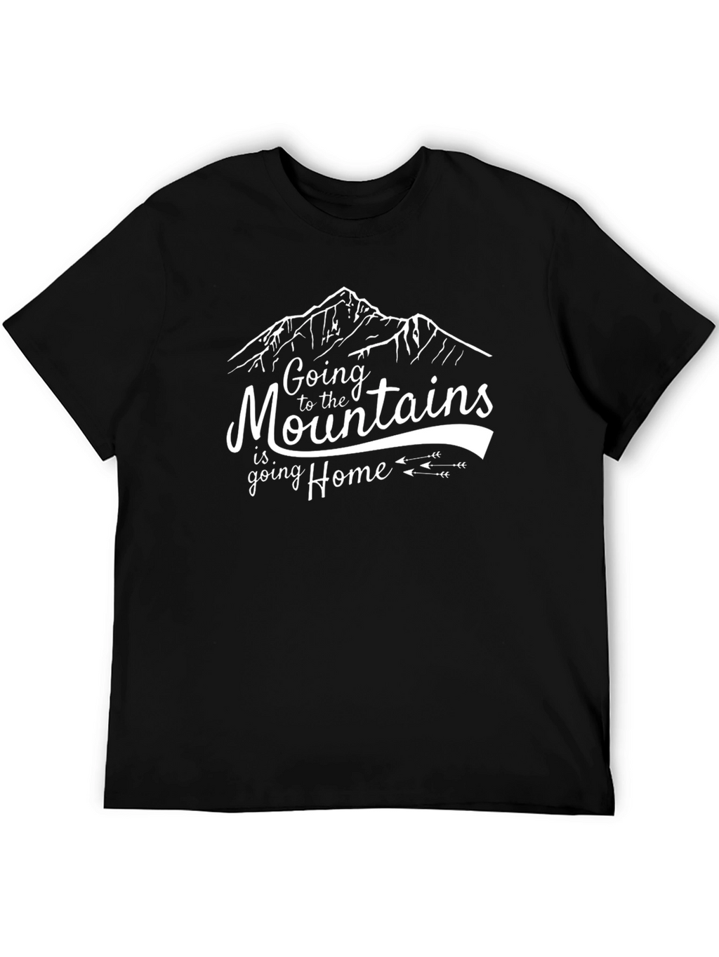 Mountain Home T-Shirt - Adventure Awaits!