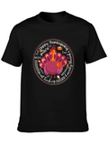 Happy Thanksgiving Turkey Graphic T-Shirt