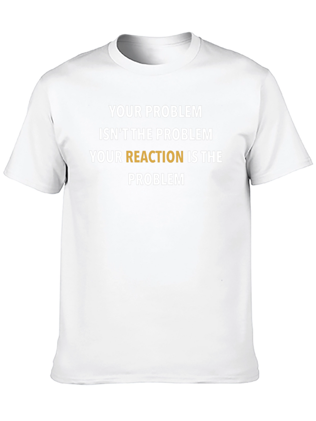 Reaction Problem Tee - Black T-Shirt