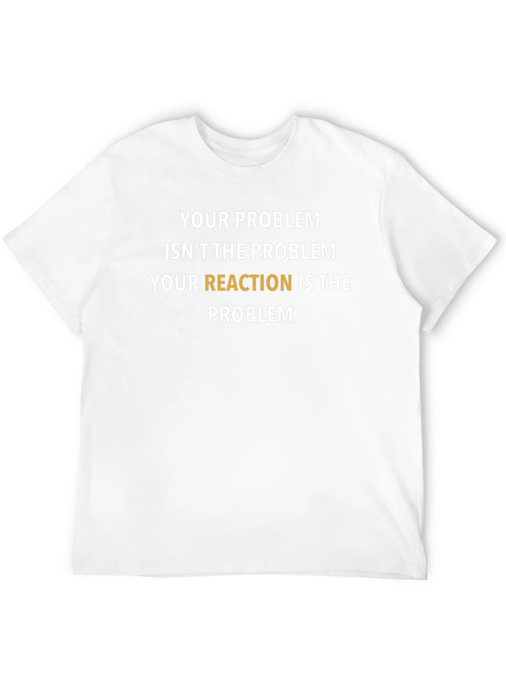 Reaction Problem Tee - Black T-Shirt