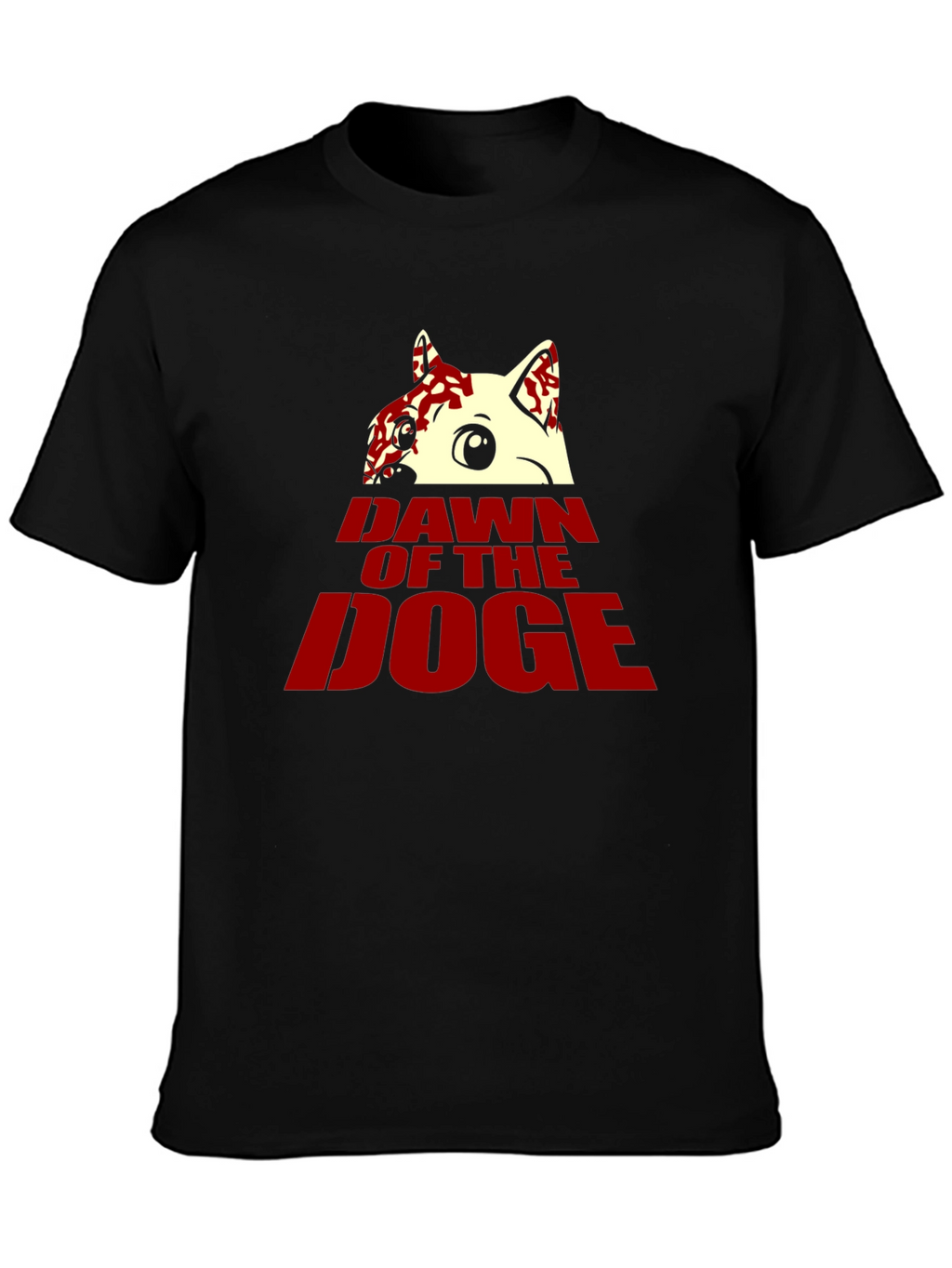 Dawn of the Doge Black T-Shirt