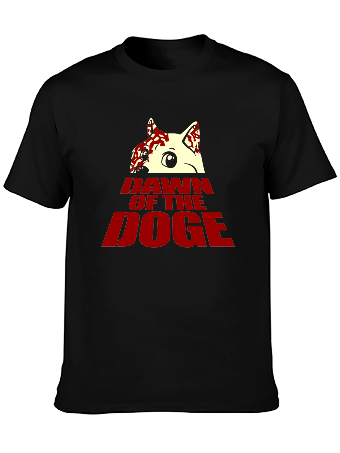 Dawn of the Doge Black T-Shirt
