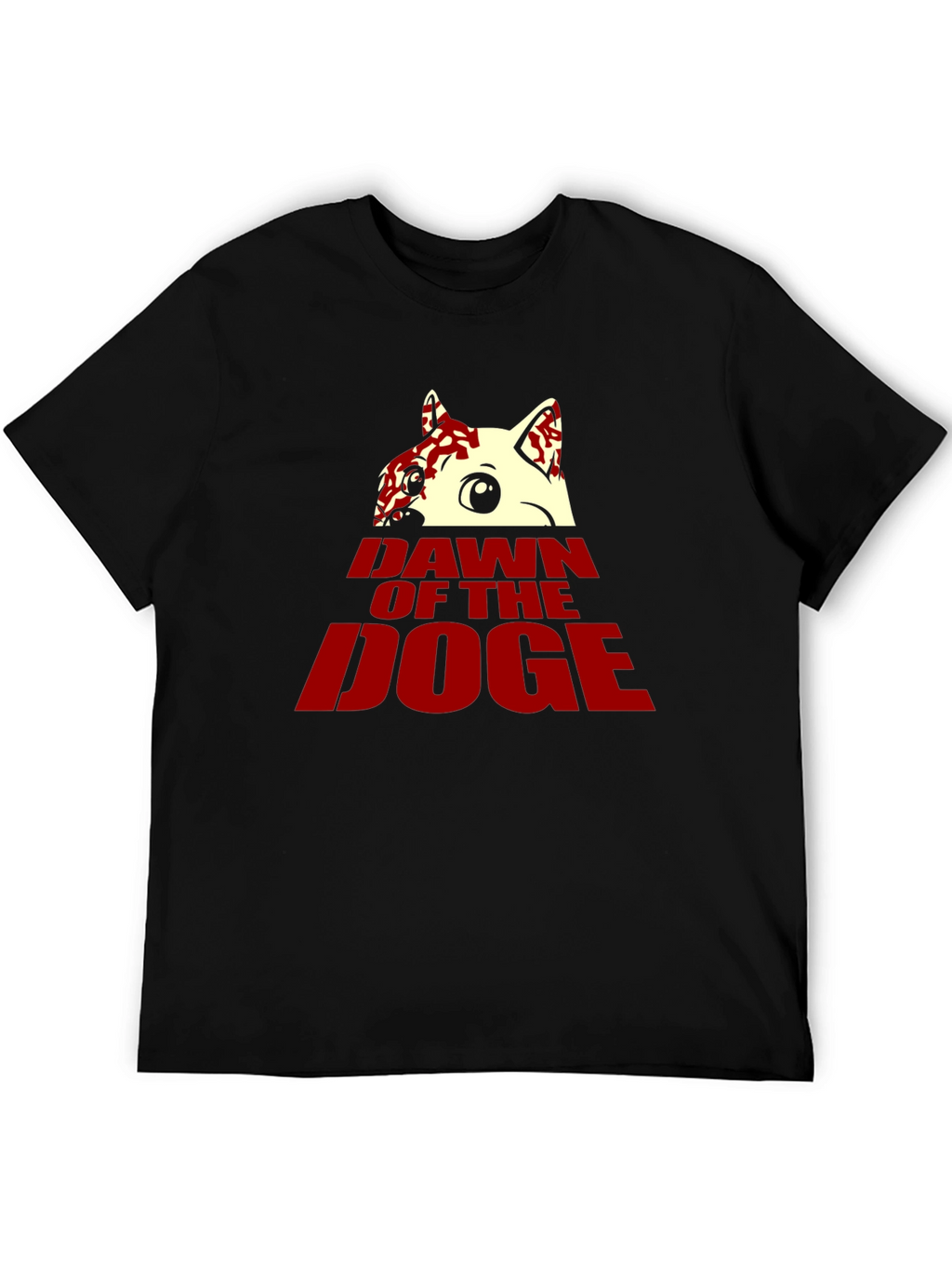 Dawn of the Doge Black T-Shirt