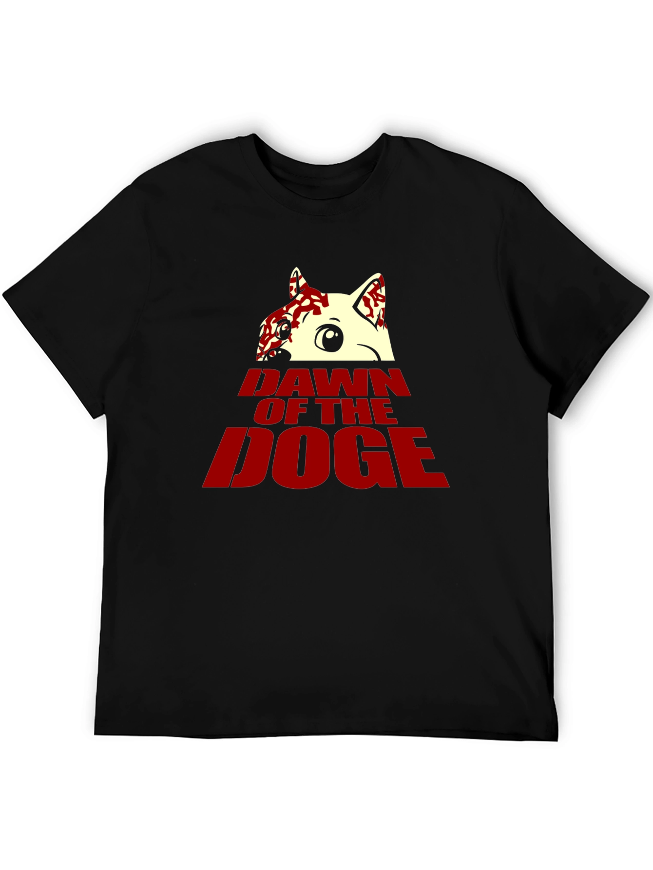 Dawn of the Doge Black T-Shirt