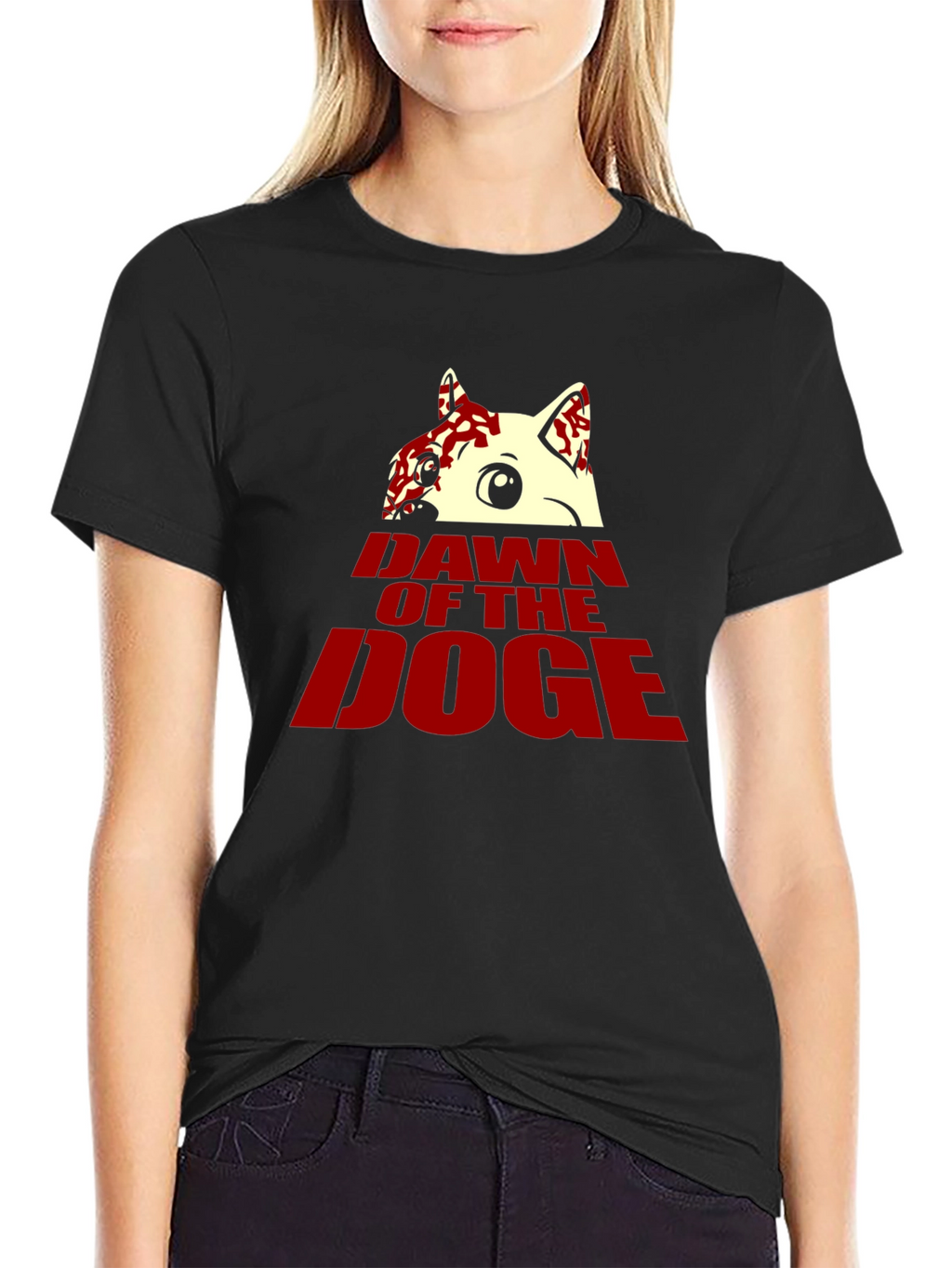 Dawn of the Doge Black T-Shirt